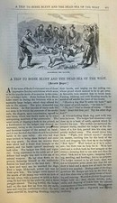 1865 Bodie Bluff Mono Lake Town of Mono illustrated picture