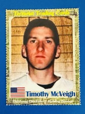 Timothy McVeigh, Trading Card, Terrorist Trading Card, Oklahoma City Bomber picture