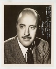Fred Clark 1947 Hand Signed Photo w/Inscription 8x10 Actor Twilight Zone Addams picture