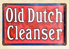 Old Dutch Cleanser metal tin sign wall prints online picture