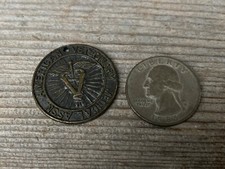 VTG AMERICAN VETERINARY MEDICAL ASSN IF FOUND LOST COIN MAIL TOKEN picture