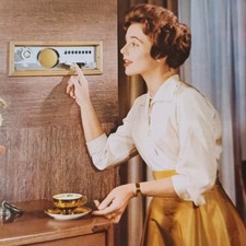 Vtg 1951  Talk-a -Phone Home Intercom Radio Advertising Brochure picture