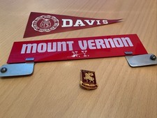 Vintage Mount Vernon NY Lot License Plate Topper ++ picture