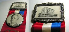 IOOF 1928 ROSEBURG OR 73RD Annual Session Grand Lodge BADGE RIBBON Lodge Photo picture
