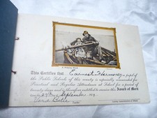 1929-31 Pictorial AWARD of MERIT Public SCHOOL Att. BOOKLET Art Earnest HARMONEY picture