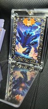 Pokemon Lucario Metal Card Serialized 19/20 Custom Fan Art Solid Steel Heavy  picture