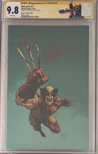 WOLVERINE #37 GREG CAPULLO VIRGIN VARIANT COVER SIGNED CGC 9.8 picture