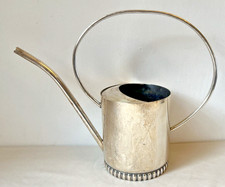 Vintage Mid Century Watering Can Silver Plate Made In Denmark Z picture
