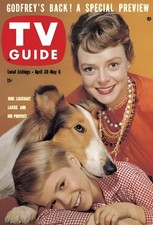 LASSIE TV Show Collie Dog - Magazine Cover Image - 5 x 7 inch Photo picture