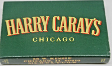 Harry Caray's CHICAGO Illinois Restaurant Bar 33 W. Kinzie Matchbook - Matchbox picture