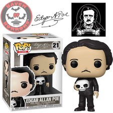 Edgar Allan Poe with Skull Pop Vinyl Figure #21 picture