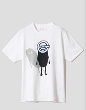 Graniph Ghost in the Shell Laughing Man Logo T-Shirt XL New Unopened picture