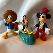 Disney Mickey Mouse Figurine Lot w/ Donald Duck and Goofy 3