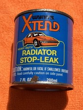 Wynn’s X-Tend Radiator Stop Leak VTG Porsche Advertising Oil Can Azusa Ca RARE picture