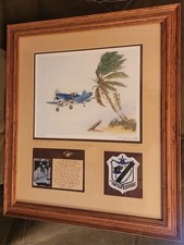 VINTAGE PAPPY BOYINGTON U.S.M.C. CORSAIR (PAPPY ON FINAL) SIGNED . picture