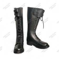 WW2 FRENCH MILITRY OFFICER SA BOOTS WITH RUBBER SOLE, ALL SIZES AVILABLE. picture