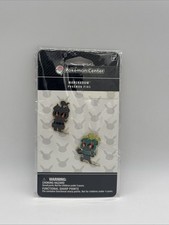 Official Pokémon Center Marshadow Enamel Pin 2-Pack Sealed NOS picture