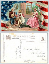 Washington's Birthday Washington's Home Life at Mount Vernon 1910 Postcard AW271 picture