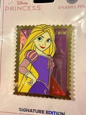 Disney Princess Rapunzel Signature Edition Single Enamel Pin 2026 picture