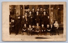 J87/ Follansbee West Virginia RPPC Postcard c1910 Freter Bros People Store 629 picture