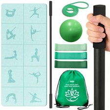 Foldable Yoga Mat Kit,Yoga Starter Sets,Yoga Stick Set picture