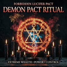 Lucifer Demon Pact Ritual - Sacred Wealth Power Control Satanic Black Magic picture