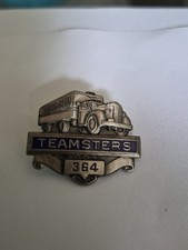 1964 Vintage TEAMSTERS LOCAL #364 Screwback Pin picture