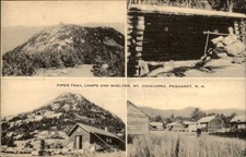 Pequaket NH Piper Trail Camps and Shelter Bisbee Press c1910s Vintage Postcard picture