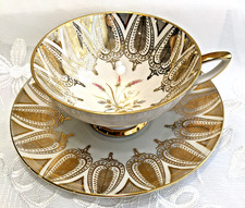 Vtg H.M.S ROYAL HANOVER Porcelain  Teacup Saucer Plate BAVARIA GERMANY 28 41 picture