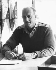 Major General Peter Young British Commander True Force desk Feb- 1964 Old Photo picture
