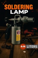 GAS BLOW TORCH BLOWLAMP BLOWPIPE 0.15 L (0.04 gal) FUEL TANK PETROL BENZIN picture
