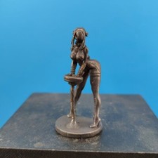 Retro Brass Model Sexy Buttocks Raised Seducing Girl Anime Game Decoration picture