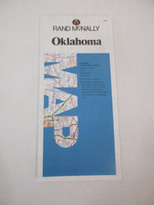 Rand McNally Oklahoma State Highway Travel Road Map~HrcRM picture