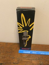 Vintage BOSCH SPARK PLUG DECANTER By FRIEDEL GERMANY -RARE 100 YEAR ANNIV IN BOX picture