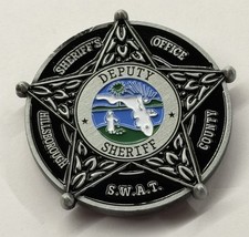 Hillsborough County Florida FL Sheriff HCSO Challenge Coin SWAT Silver picture