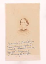 Victorian Carte de Visite of Aunt Mary a Lady From from Clearfield, PA #192 picture