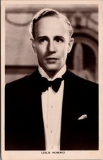 Leslie Howard Real Photo Postcard Picturegoer Series RPPC British Actor 1930s picture