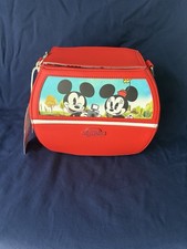 Disney Parks Loungefly Skyliner Shoulder Bag Purse Mickey Mouse Donald Duck NWT picture