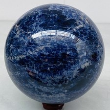 Blue Sodalite Ball Sphere Healing Crystal Natural Gemstone Quartz Stone 8.11LB picture