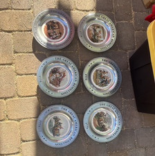 Set of 6 The Great American Revolution Decorative Collector Plates Round picture