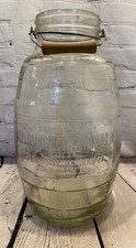 Vintage Gem Dandy Glass Butter Churn Jar USA Antique Country Kitchen 3 Gallon picture