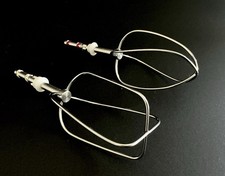 Wire Whip Whisk Beaters Sunbeam Mixmaster Heritage Series Model 2346 Red/White picture