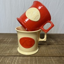 Antique 1950s Ardee Plastic Co. Shaving Mug Made In U.S.A. Lot of 2 VTG decor picture