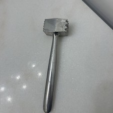 In-Genia Steak Meat Tenderizer Mallet Gleaming Pure Aluminum Westmark Germany picture