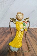 Vtg Cherub/Angel Wall Hanging Made In Italy 5-1/2