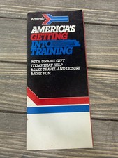 Vintage Amtrak America's Getting Into Training Brochure Catalog Train Ephemera picture