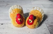 ❤️New Ceramic Turkey Themed Salt & Pepper Shaker Set picture