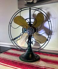 1927 General Electric GE 12 inch brass for blade fan AOU for AF two cat 7543 picture