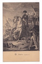 Post Card Waterloo 1815 Napoleon on Horseback picture