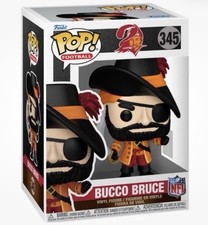 Funko POP #345 Bucco Bruce Tampa Bay Buccaneers Retro Mascot Vinyl Figure picture